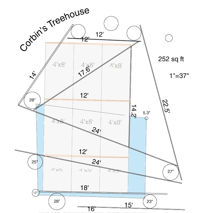 Tree House Floor Plan Tree House Floor Plan