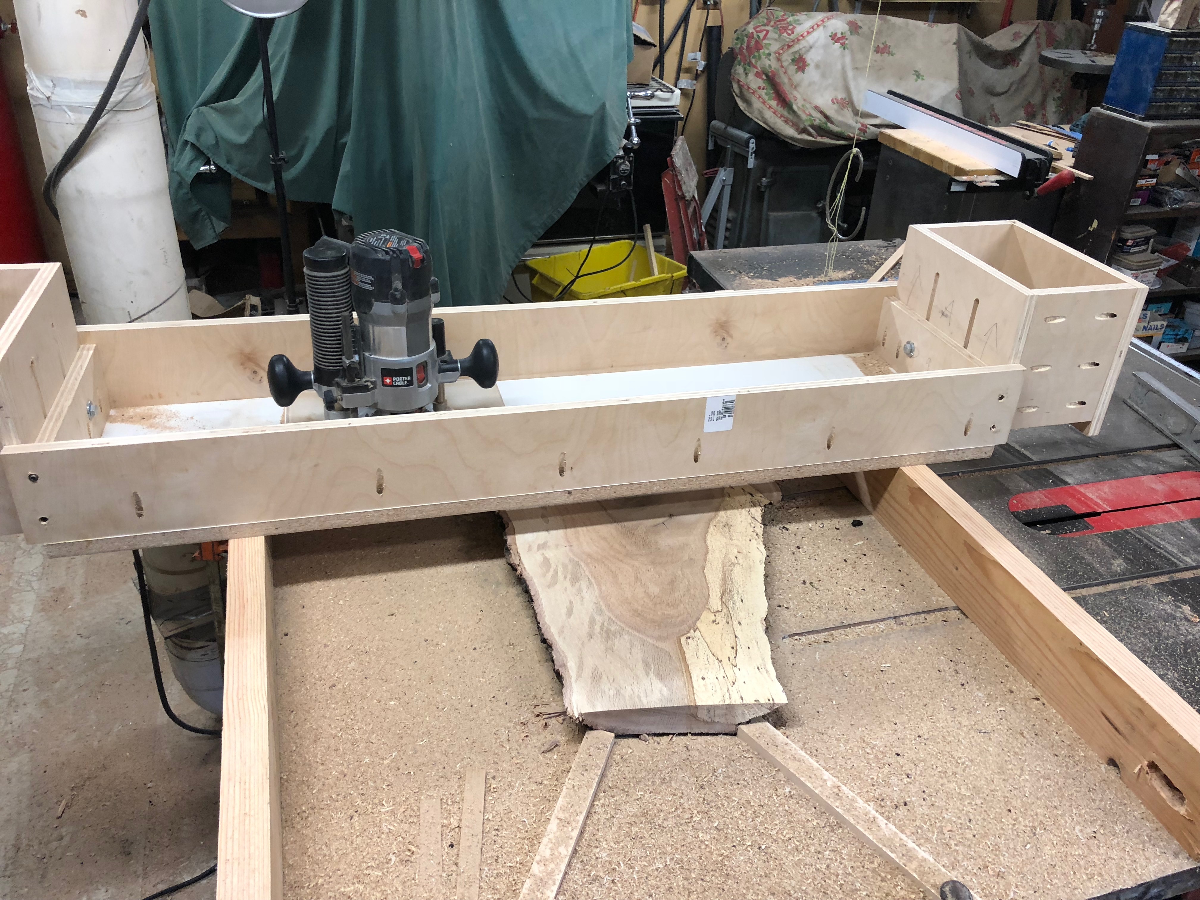 slab leveling router jig / planing sled – corbin's treehouse