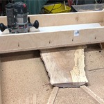 Slab Leveling Router Jig / Planing Sled
