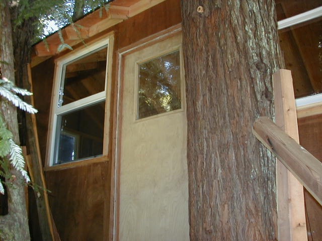 Treehouse door