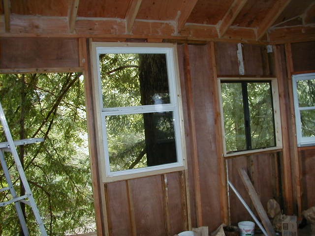 Treehouse front door inside