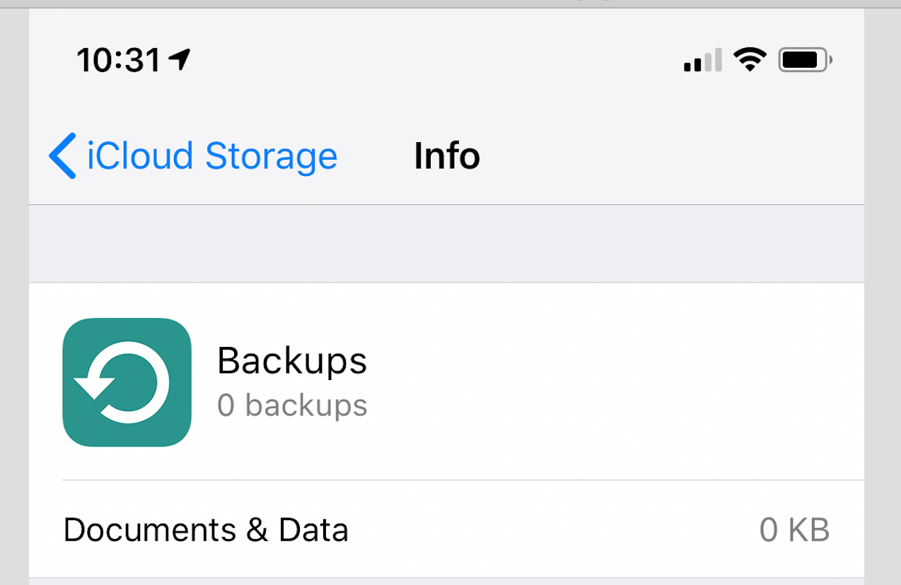 Backups aren t deleted