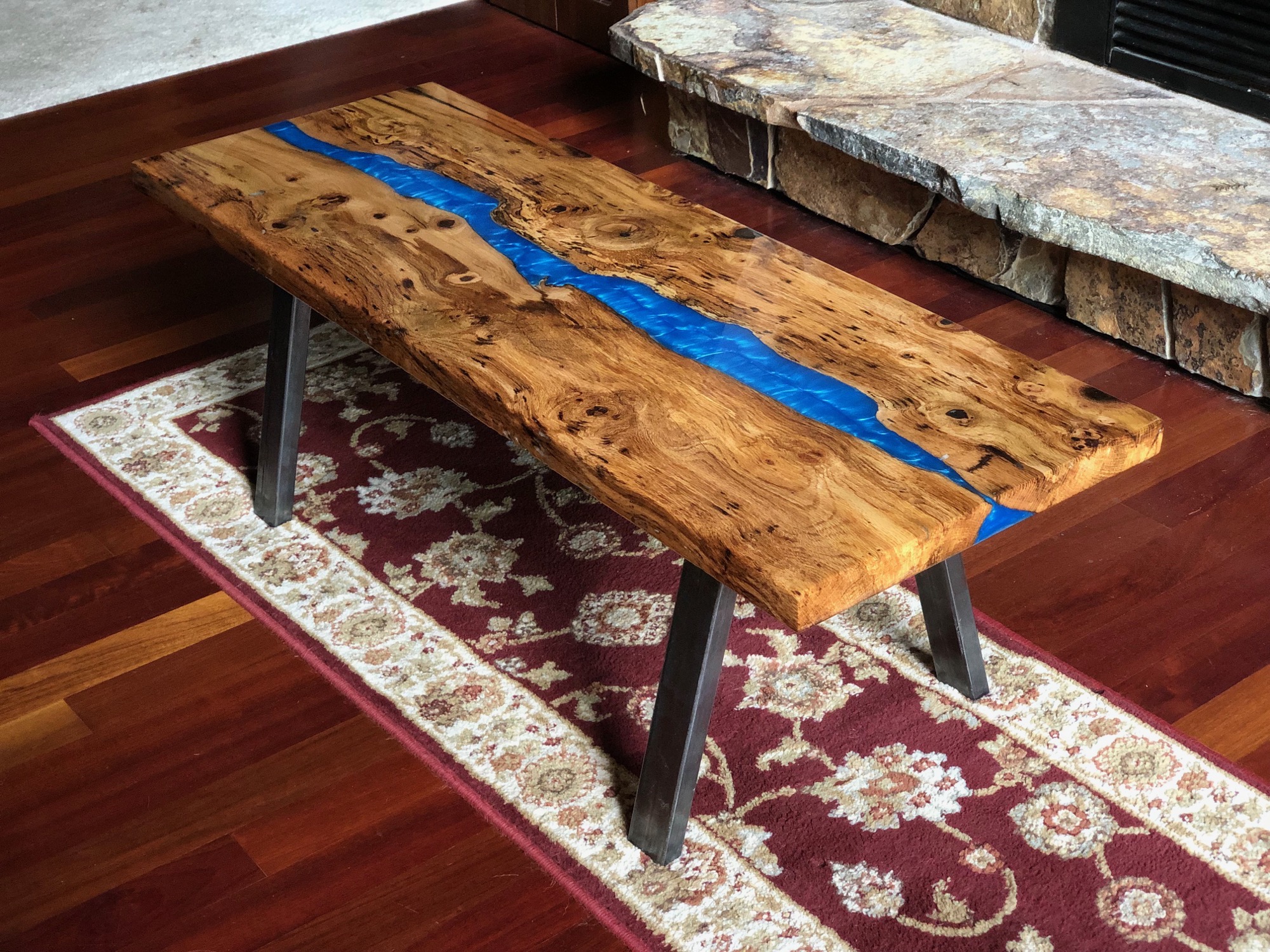 Blue River Coffee Table in Oak