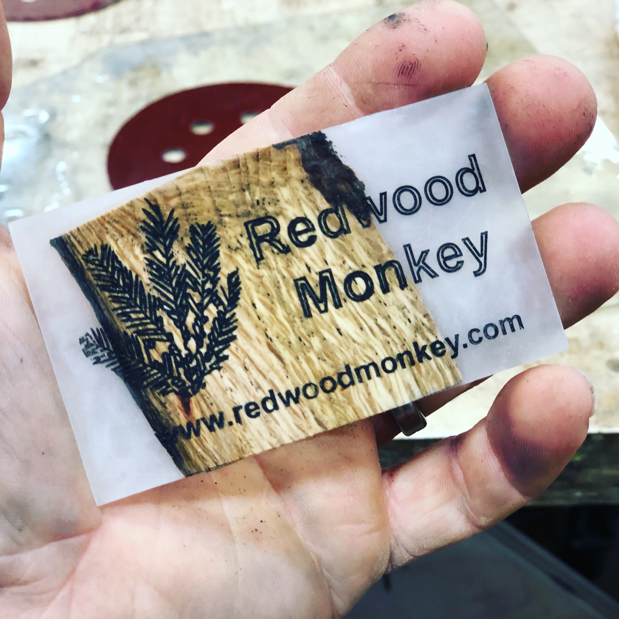 Redwood Monkey Business Cards