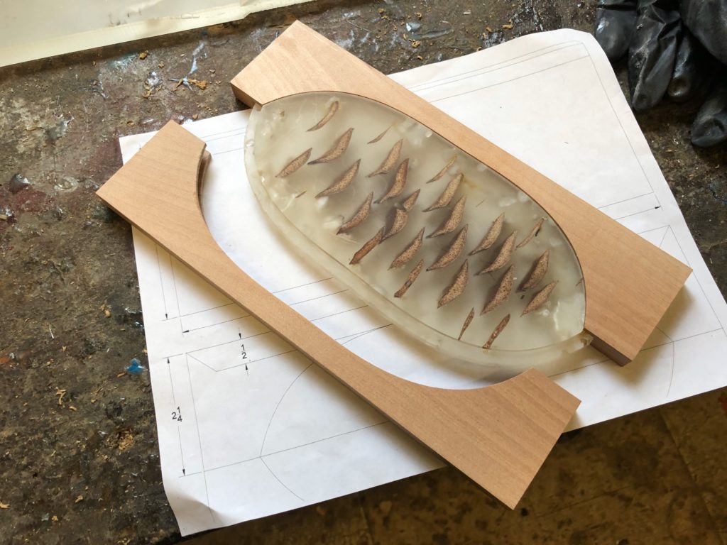 Pine cone box CNC work