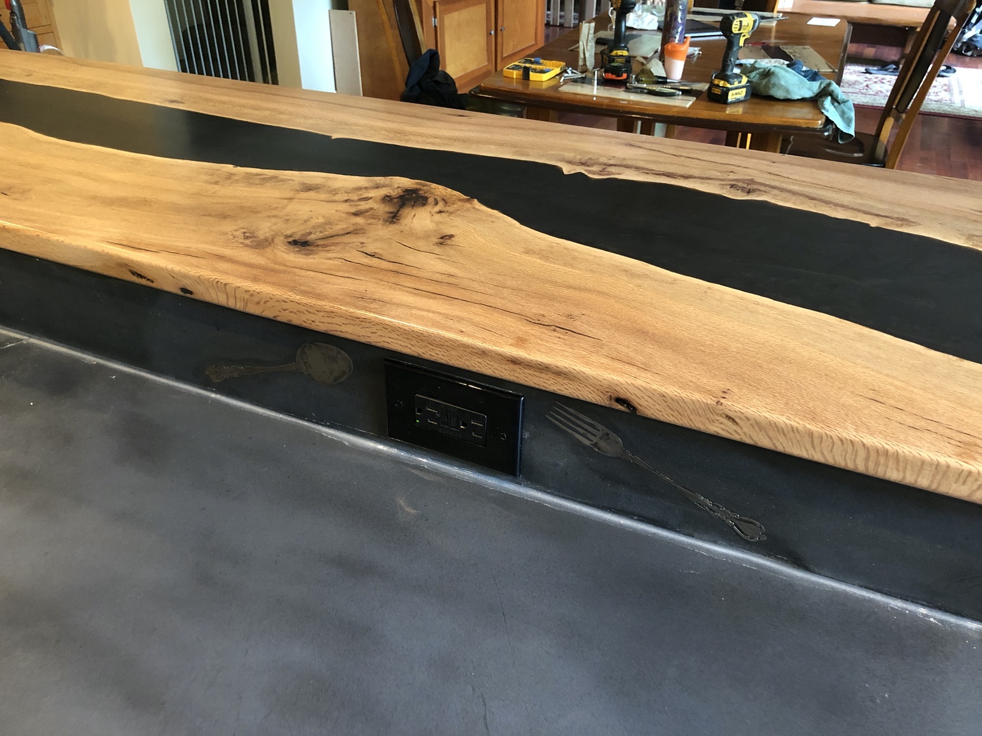 River Table bar top