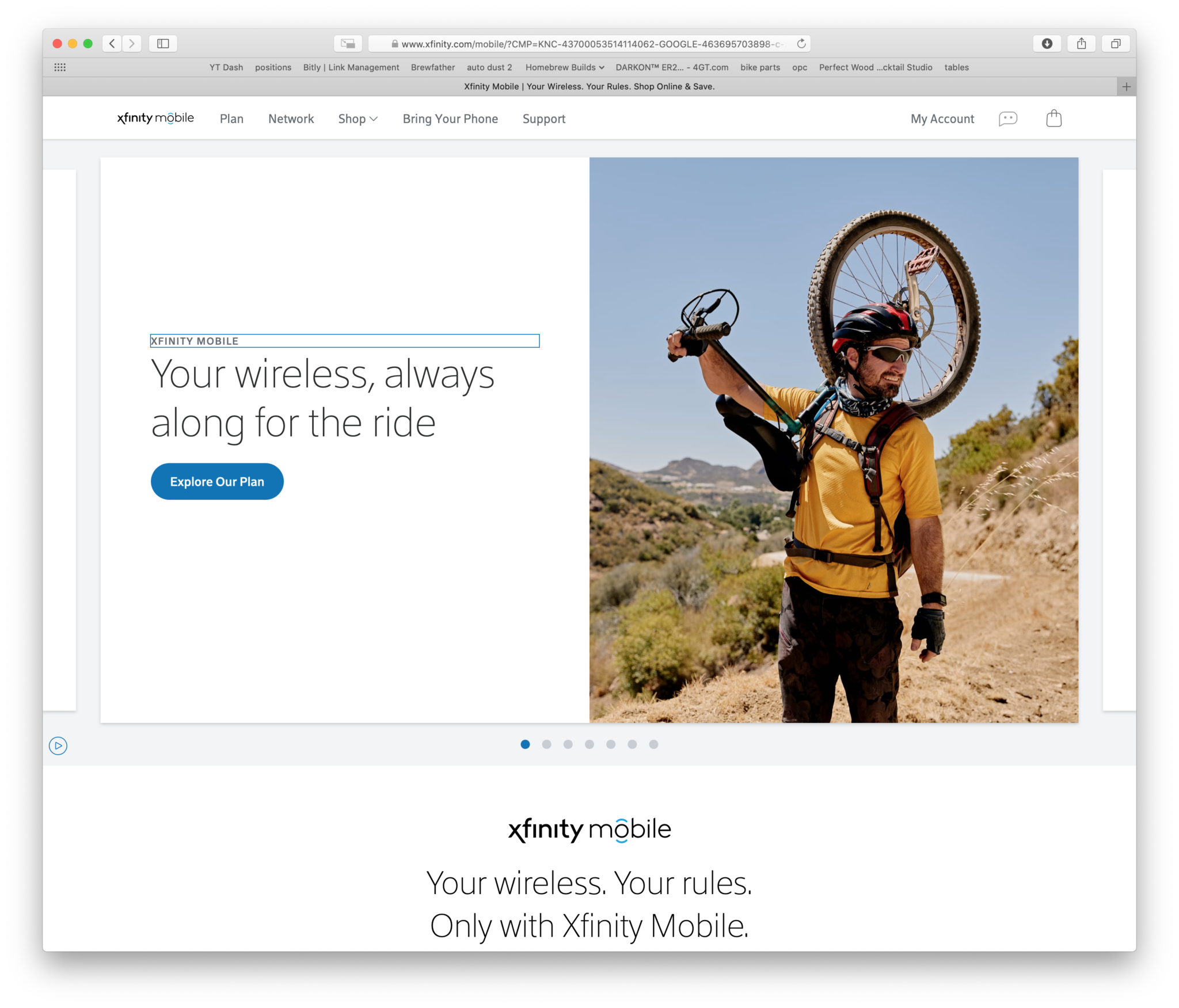 Professional Mountain Unicyclist TV Commercial Work Corbin's Treehouse
