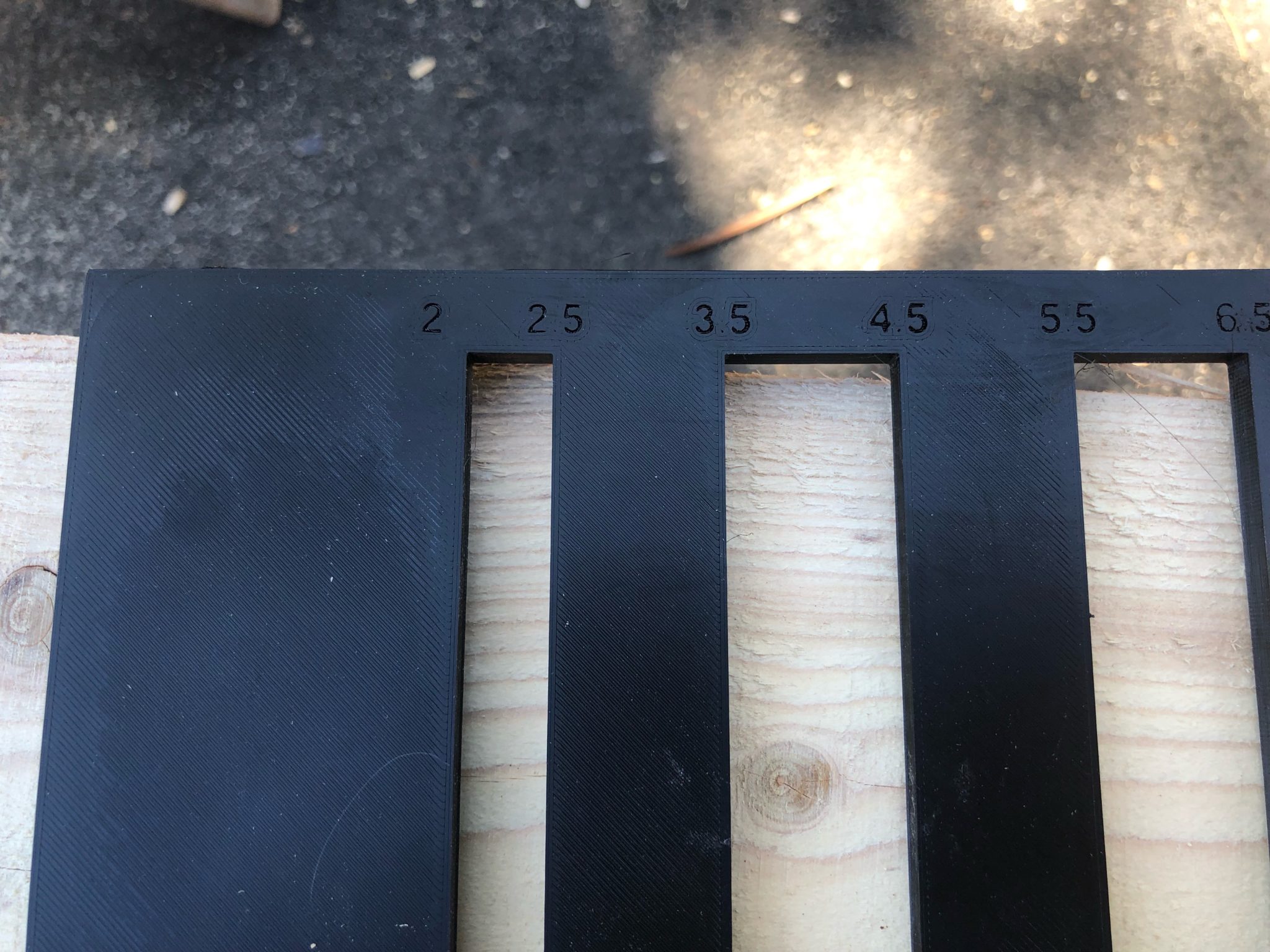 Borneman Timber Frame Layout Guide 3D Printed (Free STL Download