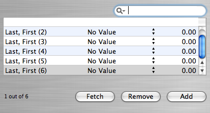 Core Data Tableview2A